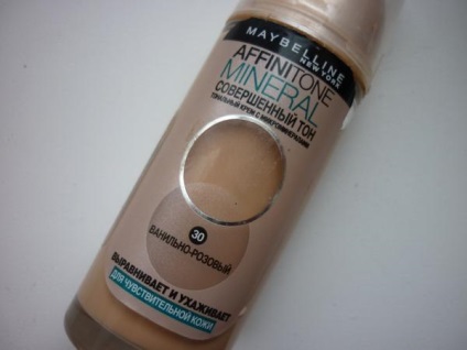 Toate defectele de pe fata cu creme din minerale Maybelline affinitone - comentarii de produse cosmetice (feței) Toate defectele de pe fata cu creme din minerale Maybelline affinitone - despre cosmetice comentarii