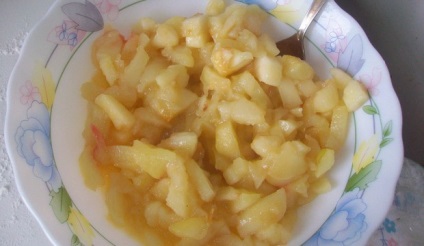 Mere de umplere (mere caramelizate) umplere de mere