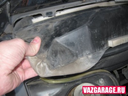 Înlocuirea filtrului de cabină, pe Lada Kalina (a devenit) Înlocuirea filtrului de cabină, pe Lada Kalina