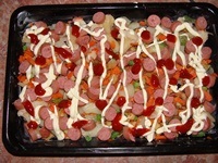 Legume congelate și brânză (legume și brânzeturi congelate) Legume congelate cu brânză