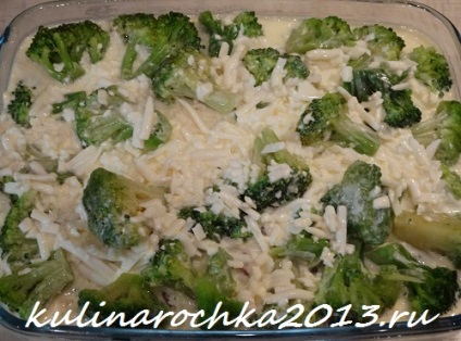 Baked broccoli - găti delicioase, frumos și confortabil! (Pudding) Baked broccoli - găti delicioase, frumos și confortabil!