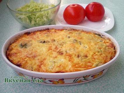 Baked broccoli și pui - pui cu legume - alimente delicioase (delicioase) Broccoli la cuptor si pui - pui cu legume - alimente delicioase