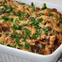 Caserola cu carne - (mai mult de 53 de rețete) cu fotografia de pe (vinete Musaca greacă) Caserola cu carne - (mai mult de 53 de rețete) cu fotografia de pe