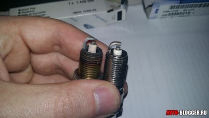 Diferența pe bujii (dopuri) Diferența pe bujii