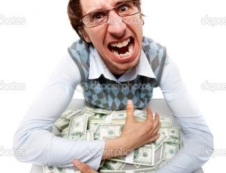 Omul Greedy (greedy) om lacom
