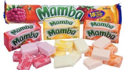 compoziția bomboane Chewy specii, ingredientele de bază (compoziția) bomboane Chewy compoziția speciilor, ingredientele de bază