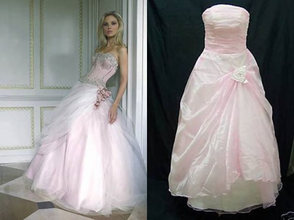 15 rochii de falsuri Horrible de nunta sau de ce nu cumpara o rochie pe internet (moda) 15 Fake rochii de mireasa Horrible sau de ce nu cumpara o rochie pe Internet