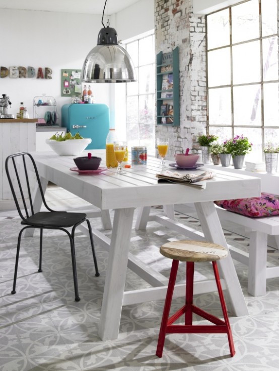 74 bucătărie elegantă, cu pereți de cărămidă, realizate manual pro (mobilier și interior) 74 bucătărie elegantă, cu pereți din cărămidă, realizate manual pro