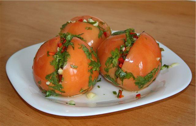 Armyanchiki „din rețete tomate (gătit) Armyanchiki „de rețete de tomate roșii