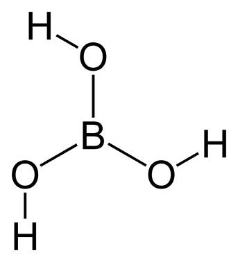 Acid boric (boric) acid boric