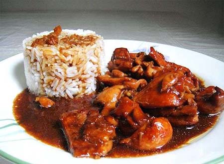 Ce a găti pui (file sos teriyaki) Ce a găti carnea de pui
