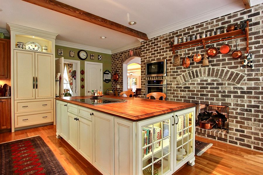 Cărămizi decorative în idei de design de bucătărie și recomandări practice (bucatarie) Cărămizi decorative în idei de design de bucătărie și recomandări practice