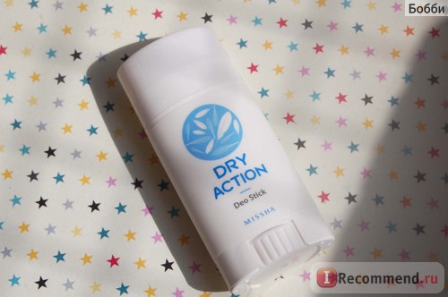 Deodorantul Missha acțiune uscată Deo Stick - «prospețime în coreeană! dezik puternic cu aroma neobișnuită (acțiune) Deodorantul Missha acțiune uscată Deo Stick - «prospețime în coreeană! dezik puternic cu o aroma neobișnuită
