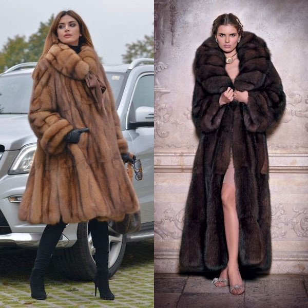 nurcă lungi pentru anul de iarnă 2017-2018, un model de fotografie cu guler si gluga cu ras (iarna) nurcă lungi pentru anul de iarnă 2017-2018, un model de fotografie cu guler si gluga cu ras