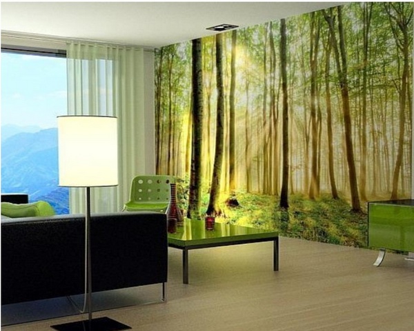 Murala în interior - un decor ieftin și original pentru acasă (original) Murala în interior - un decor ieftin și original pentru acasă