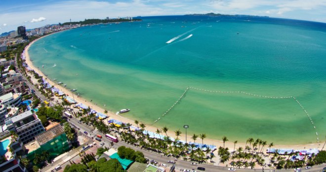În cazul în care este Pattaya pe o hartă, harta turistică (turistică) În cazul în care este Pattaya pe o hartă, harta turistică
