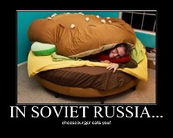 În Rusia sovietică, engleză te învață! (Neregulat) În Rusia sovietică, engleză te învață!
