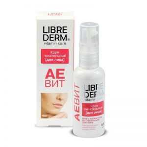 Instrucțiunile privind aplicarea cremei pentru libriderm feței aevit (persoană) Instrucțiunile privind aplicarea cremei pentru libriderm feței aevit
