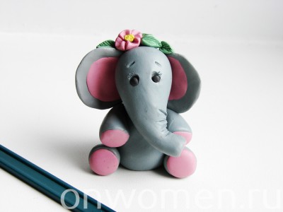 Ca un elefant orb din plastilină cu propriile sale mâini o clasă de master cu pas cu pas fotografii