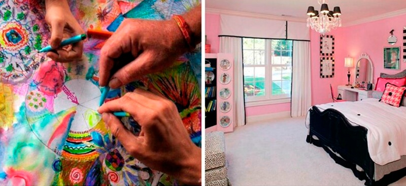 Cum de a decora camera unei fete adolescente cu mâinile sale o idee simplă, 101 secret de frumusete (pentru a decora) Cum de a decora camera unei fete adolescente cu mâinile sale o idee simpla, 101 secretul frumuseții