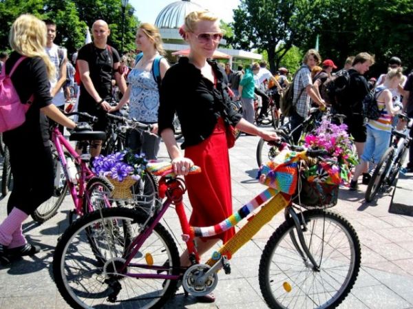 Cum de a decora bicicleta (pentru a decora) Cum de a decora bicicleta