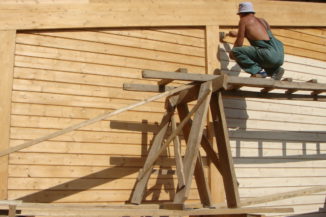 Ce vopsea pentru a alege să picteze casa dintr-un copac exterior (case de lemn pictate pe exterior) Ce vopsea pentru a alege să picteze casa dintr-un copac în afara