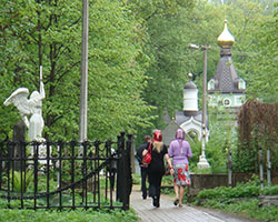 Fericita Xenia Petersburg și Smolensk cimitir ghid turistic Mari