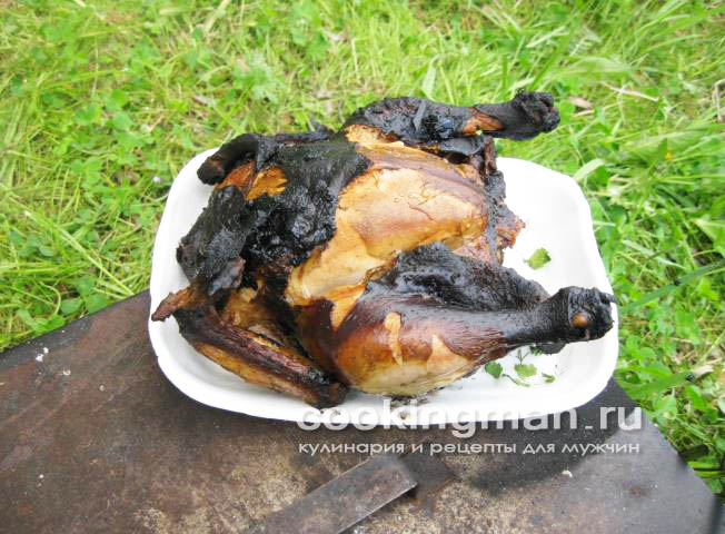 pui afumat umplute cu ceapa - gătit pentru bărbați (pui) pui afumat umplute cu ceapa - gătit pentru bărbați