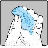 Cupa menstruala cuplee - instrucțiuni privind modul de utilizare (cuplee) ceașcă cuplee menstruala - instrucțiuni privind modul de utilizare