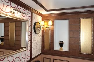 Muluri pentru împărțirea interiorului monitorului (interior) Muluri pentru tapet separare interior