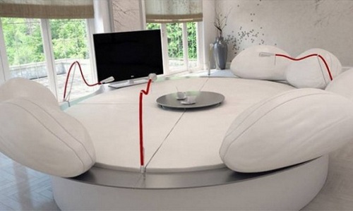 canapele neobișnuite în stilul de high-tech fotografie, idei de design interior (canapele în stilul de high-tech) canapele neobișnuite în stilul de high-tech fotografie, idei de design interior