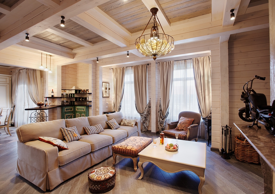 Asigurați-o casa de vacanta, interior (casă de țară) Cuprins țară interioarele