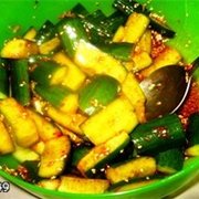 Castraveți coreeană (coreeană) Castraveți în coreeană