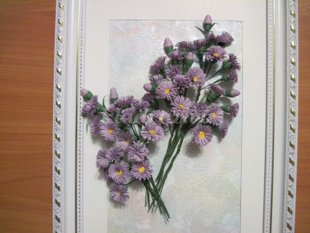 Culori de toamnă (Quilling) flori de toamnă