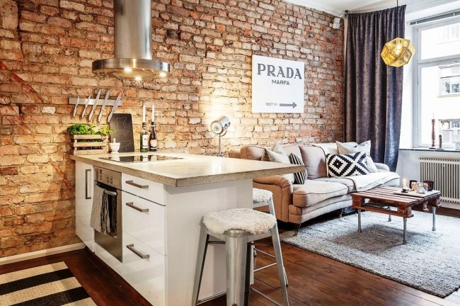 Decorarea bucătărie sub o cărămidă (48 fotografii) video de instalare, instrucțiuni cu panouri de perete decorative (foto) Decorarea bucătărie sub o cărămidă (48 poze) instrucțiuni de instalare video cu panouri de perete decorative