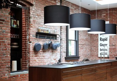 bucatarie complet caramida (48 poze) instrucțiuni de instalare video cu panouri de perete decorative (bucatarie) Decorarea bucătărie sub o cărămidă (48 poze) instrucțiuni de instalare video cu panouri de perete decorative