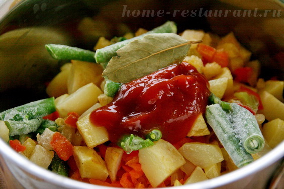 tocană de legume cu cartofi - restaurant acasă (legume) tocană de legume cu cartofi - restaurant acasă