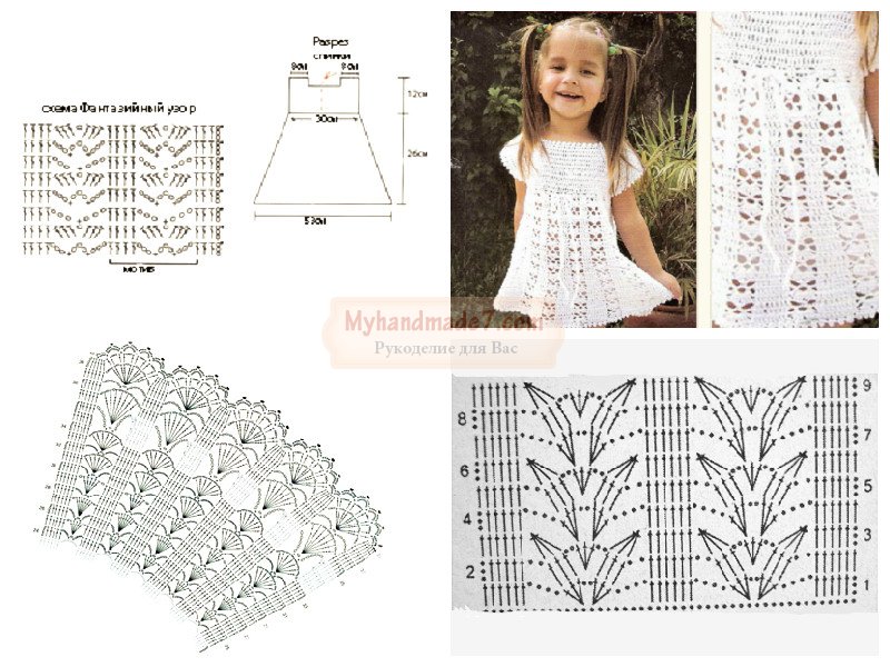 De salvare Rochie circuit de tricotat croșetat detaliate (schema de croșetat rochie de vară tricot) Rochie de vara croșetat diagrame detaliate de tricotat
