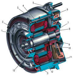 Conectarea motorului 220 prin condensatoarele - normele sistemului și