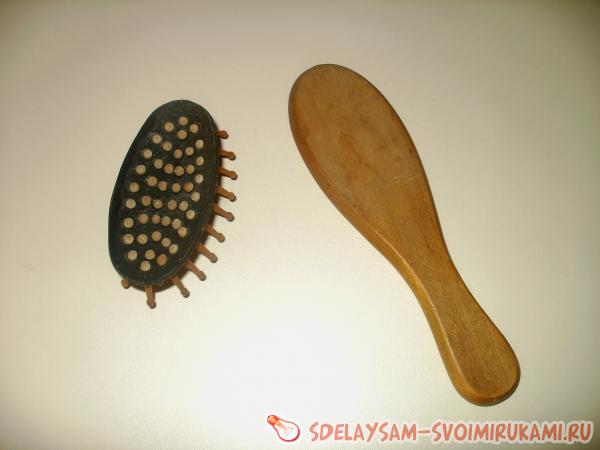 Transformă pieptene de păr, o clasă de master, cu propriile lor mâini (pieptene) Transformă pieptene de păr, o clasă de master, cu propriile lor mâini
