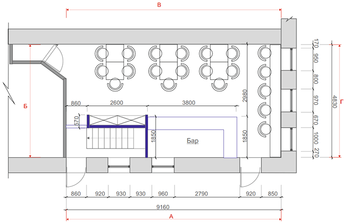 Proiectarea standardelor de proiecte tehnologice restaurant și, SNP, SanPiN și tot ce trebuie să știți (standardele de proiectare ale restaurantului) Proiectarea standardelor de proiecte tehnologice restaurant și, SNP, SanPiN și tot ce trebuie să știți