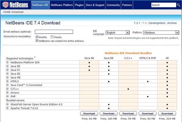 Dezvoltare proiecte in HTML5 NetBeans (dpiaware true -J-Dsun disableMemoryMapping) Dezvoltare proiecte in HTML5 NetBeans
