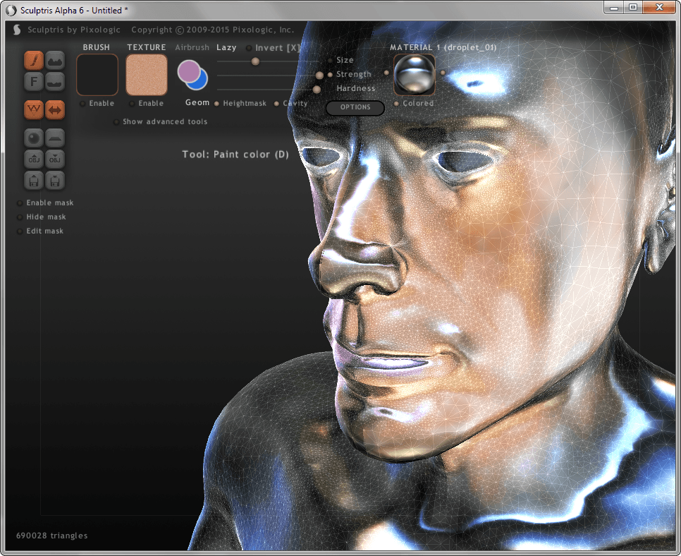 Descarcă Sculptris în limba rusă (Sculptris) Descarcă Sculptris în limba rusă