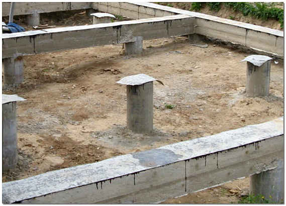 pilot de fundare cu propriile sale mâini tehnologia dispozitivului de la sol (fundație) Pile tehnologie Fundatia cu propriile lor mâini dispozitivul de la zero