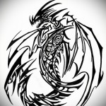 desene sau modele tatuaj dragon și imagini de dragoni