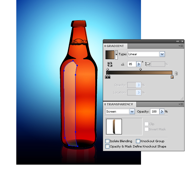 Lecția pentru a crea ilustrare vector flacon de sticlă în Adobe Illustrator - rboom (vector) Lecția pentru a crea un vector ilustrare a unei sticle de sticlă în Adobe Illustrator - rboom
