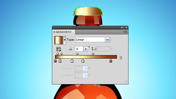 Lecția pentru a crea ilustrare vector flacon de sticlă în Adobe Illustrator - rboom (sticle) Lecția pentru a crea un vector ilustrare a unei sticle de sticlă în Adobe Illustrator - rboom