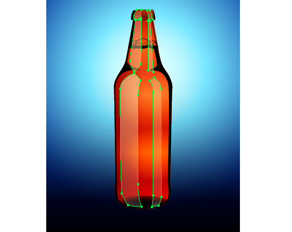 Lecția pentru a crea ilustrare vector flacon de sticlă în Adobe Illustrator - rboom (vector) Lecția pentru a crea un vector ilustrare a unei sticle de sticlă în Adobe Illustrator - rboom