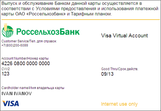 Cardul bancar virtual este ceea ce este și cum să aranjeze (a) Cardul bancar virtual este ceea ce este și modul de a decora