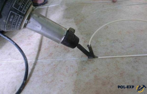 sudare Linoleum la rece - caracteristicile și instrucțiuni pas cu pas! (Sudare) sudare Linoleum la rece - caracteristicile și instrucțiuni pas cu pas!